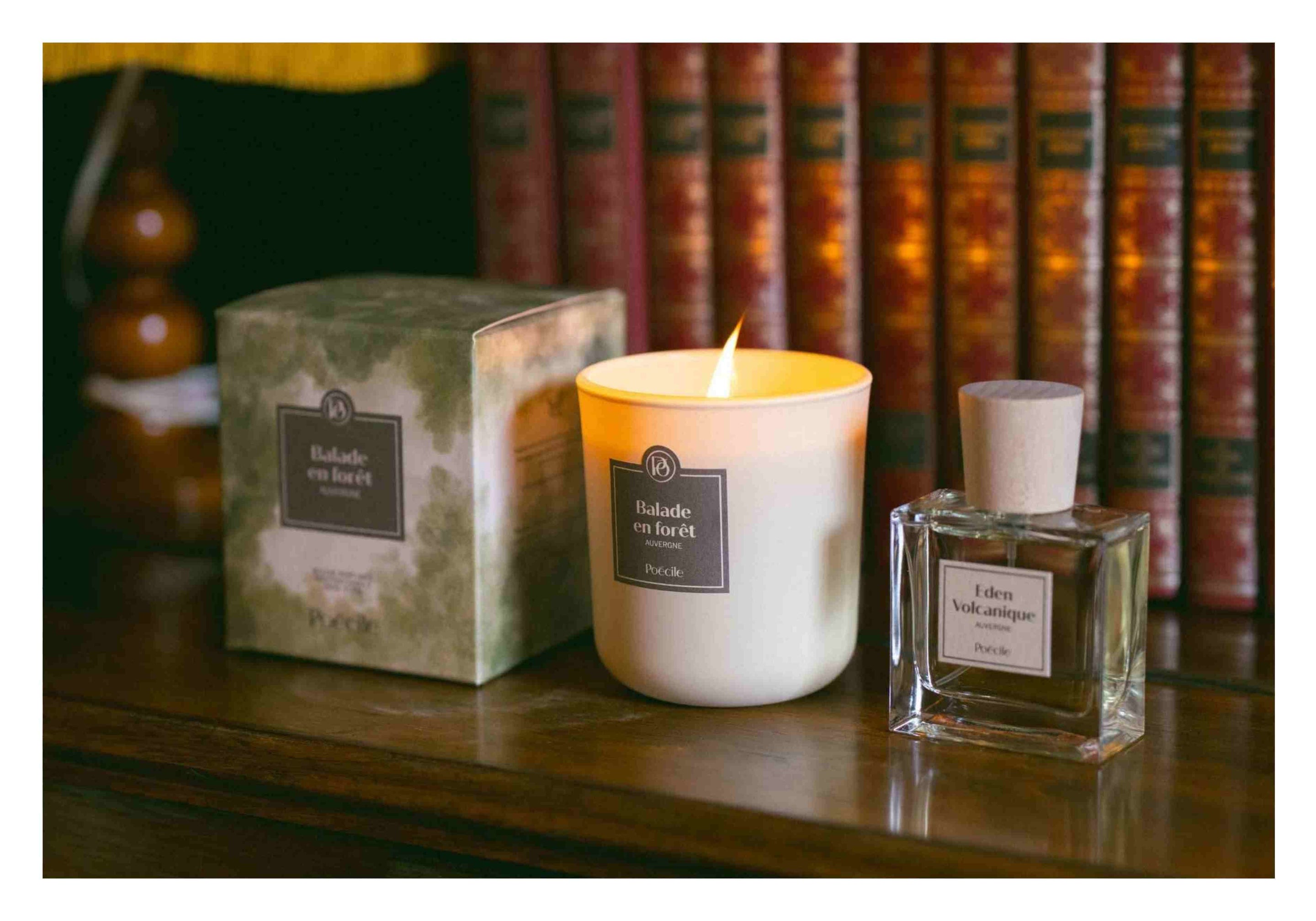 Voyage sensoriel en France avec les duos Bougie & Parfum Poécile