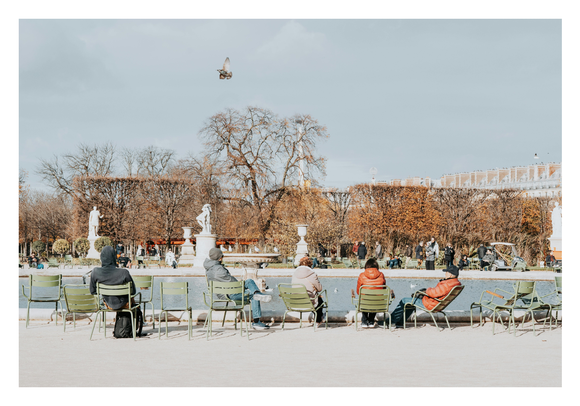 La découverte des jardins de Paris 